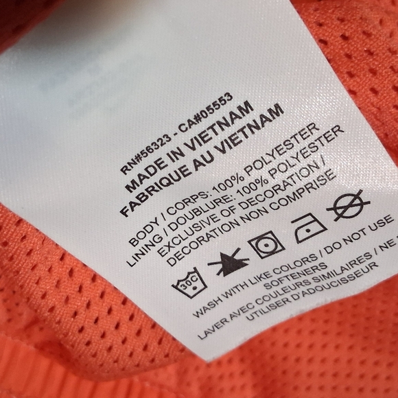 Nike Bright Orange Athletic Shorts - Size Medium - Picture 9 of 9